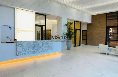 Sala para alugar em londrina, centro, com 55.87 m², metropolitan med center