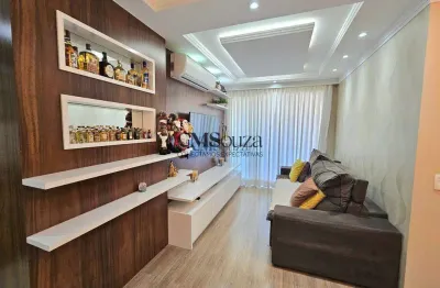 Apartamento à venda em londrina, gleba palhano, com 3 quartos, com 77 m², cosmopolitan residence