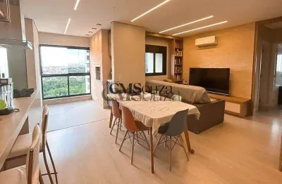 Apartamento à venda em londrina, gleba palhano, com 2 quartos, com 81 m², concept palhano