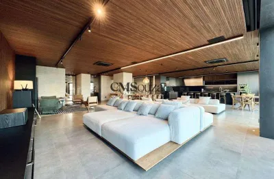 Apartamento à venda e para alugar em londrina, gleba palhano, com 4 suítes, com 383.92 m², maison heritage