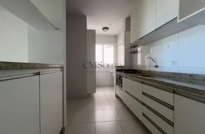Apartamento para alugar no edifício mirante do lago – 3 dormitórios, 76m², 1 vaga – gleba palhano, londrina