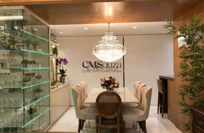 Apartamento à venda em londrina, gleba palhano, com 3 quartos, com 130 m², champs elysees residence