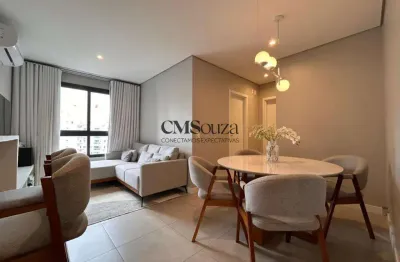Apartamento para alugar no insight palhano – 2 dormitórios/1 suíte, 62m², 1 vaga – gleba palhano, londrina