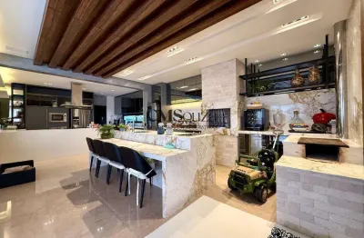 Casa à venda em londrina, jardim nova esperança, com 5 quartos, com 400 m², condomínio royal tennis