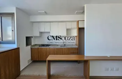 Apartamento para alugar no edifício enjoy, 2 dormitórios, 1 vaga garagem, 55m², terra bonita - londrina pr