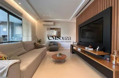 Apartamento mobiliado à venda e para alugar em londrina, gleba palhano, com 3 quartos, com 120 m²