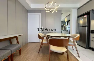 Apartamento para alugar no jh palhano – 1 dormitório, 1 suíte, 41,48m², 1 vaga – gleba palhano, londrina
