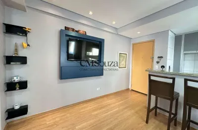 Apartamento à venda em londrina, centro, com 1 quarto, com 40.74 m², premier