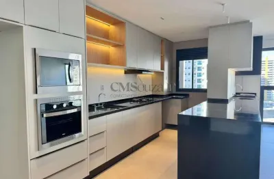 Apartamento locação no ed. tay – 104m², 2 suítes, sala ampliada, lavabo e 2 vagas de garagem com box – gleba palhano