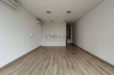 Sala comercial para locação no ed. palhano business – 33m², 1 vaga – gleba palhano, londrina