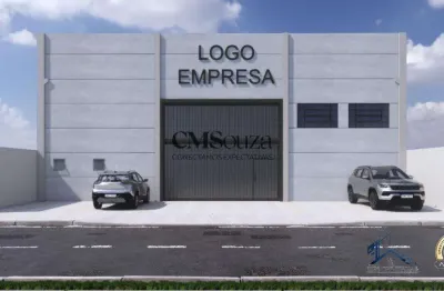 Galpão para alugar com 428.61 m²jardim ana eliza, cambé