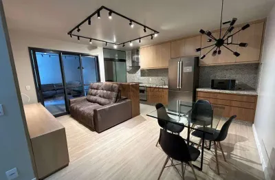 Apartamento garden mobiliado para locação no ed. mind - 2 quartos (1suíte), 2 vagas, 87m² - terra bonita, londrina