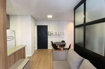 Apartamento para alugar no ed freedom, com 1 suíte, com 45 m², 1 vaga, gleba palhano, londrina.