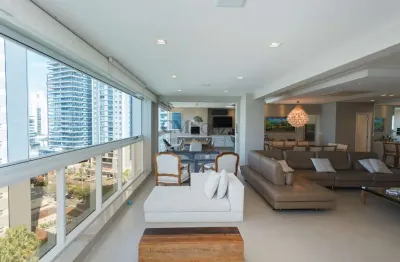 Apartamento à venda no authentique, 03 suítes, 03 vagas, 220m² - gleba palhano, londrina.