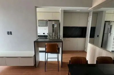 Apartamento mobiliado para locação no sunset faria lima – 2 dormitórios, 54m², 1 vaga – gleba palhano, londrina