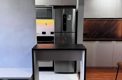 Apartamento mobiliado para locação no sunset faria lima – 2 dormitórios, 54m², 1 vaga – gleba palhano, londrina