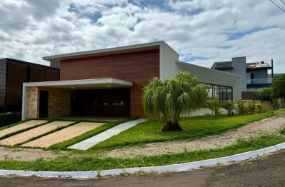 Casa à venda em londrina, recanto do salto, com 4 suítes, com 100 m², condomínio sun lake