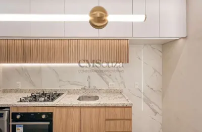 Apartamento decorado e semimobiliado para locação no ed. freedom palhano – 45m², 1 suíte, 1 vaga – gleba palhano, londrina