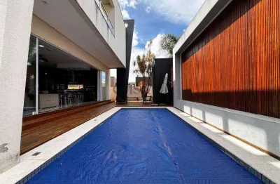Casa para locação no Alphaville II – 370m² privativos, piscina, 3 suítes, 4 vagas - Vivendas do Arvoredo, Londrina