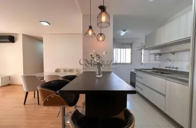 Apartamento mobiliado à venda e para locação no Edifício Anita Malfatti - 103,14m² privativos, 3 quartos (1 suíte), 2 vagas - Gleba Palhano, Londrina
