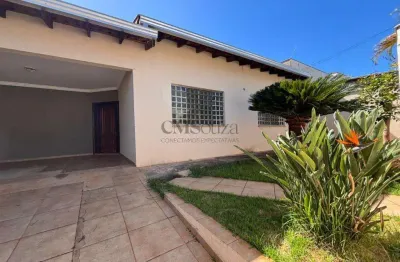Casa para alugar – 3 dormitórios (1 suíte), 155m², 3 vagas – Piza, Londrina