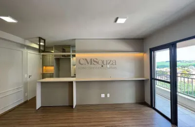 Apartamento para locação no Ed Carmel, 2 quartos, 1 vaga, 64m², Palhano 2, Londrina.