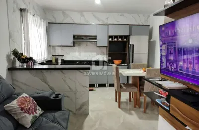Casa com 3 quartos à venda na Rua Miosótis, 277, Campina da Barra, Araucária, 80 m2 por R$ 450.000