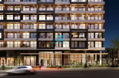 Apartamento com 1 quarto à venda na rua brasílio itiberê, 1681, rebouças, curitiba, 33 m2 por r$ 437.600