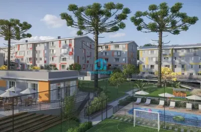 Apartamento com 2 quartos à venda na rua paulo kulik, 182, santa cândida, curitiba, 48 m2 por r$ 342.818