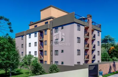 Apartamento com 2 quartos à venda na Rua Rio Piquiri, 179, Weissópolis, Pinhais, 56 m2 por R$ 368.649