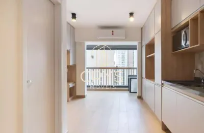 Apartamento à venda no brooklin paulista, são paulo-sp com 1 quarto, 1 suíte e 25m² de área.