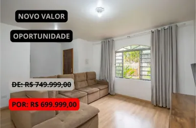 Sobrado com 5 quartos, 3 vagas, bairro santa cândida