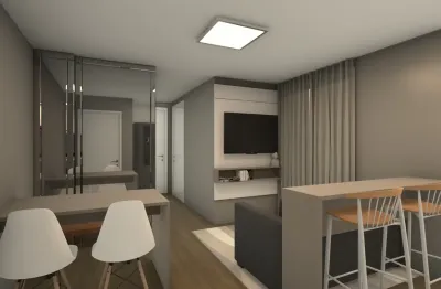 Apartamento 2 quartos, 1 sendo suíte – 3° andar – cajuru, curitiba