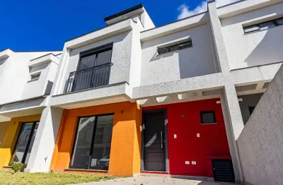 Sobrado novo, 3 quartos (1 suíte), 2 vagas de garagem, no alto boqueirão – curitiba