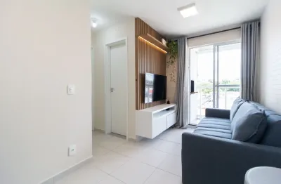 Apartamento 2 quartos, 1 vaga e sacada com churrasqueira em pinhais.