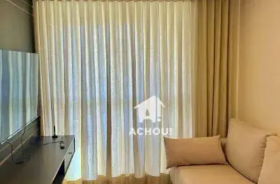 Apartamento novo, mobiliado, lazer completo, gleba palhano, excelente localização, aproveite!