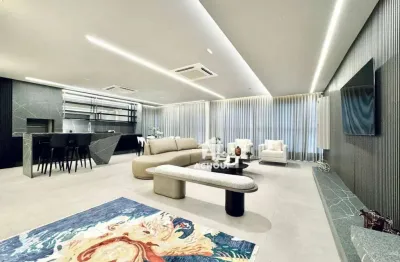 Lumini, andar alto, face norte, totalmente mobiliado, altíssimo padrão, lazer completo!