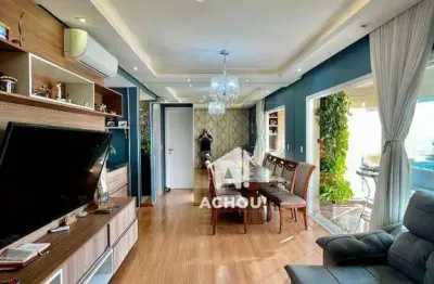 Apartamento novo, andar alto, gleba fazenda palhano, mobiliado, lazer completo,