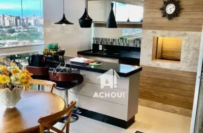 Lindo apartamento no edifício parc guell, gleba palhano, região mais nobre de londrina!