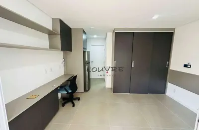 Studio para alugar, 26 m² por r$ 2.938,53/mês - ibirapuera - são paulo/sp