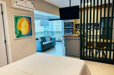 Studio com 1 dormitório à venda, 35 m² por r$ 598.000,00 - campo belo - são paulo/sp