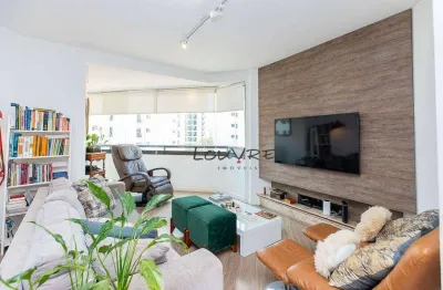 Apartamento com 3 dormitórios à venda, 125 m² por r$ 1.470.000 - moema - são paulo/sp