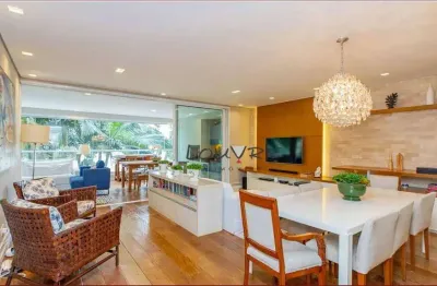 Apartamento à venda, 180 m² por r$ 3.490.000,00 - campo belo - são paulo/sp