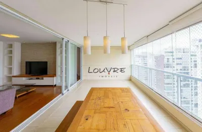 Apartamento com 3 dormitórios para alugar, 219 m² por r$ 20.475,92/mês - campo belo - são paulo/sp