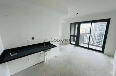 Studio à venda, 26 m² por r$ 490.000,00 - brooklin - são paulo/sp
