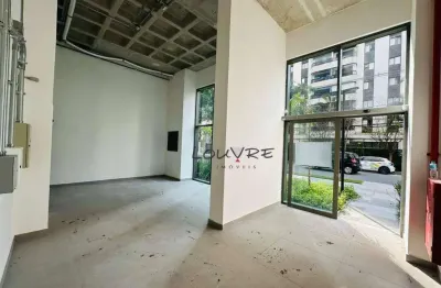 Loja para alugar, 62 m² por r$ 11.985,00/mês - brooklin - são paulo/sp