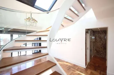 Cobertura à venda, 314 m² por r$ 6.600.000,00 - moema - são paulo/sp