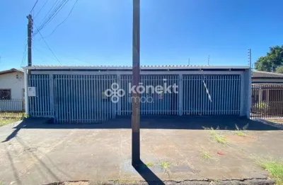 Casa com 3 dormitórios e sobra de terreno no  floresta - cascavel, pr