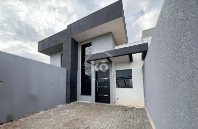 Casa com 1 suíte e 1 quarto no positano  -  cascavel
