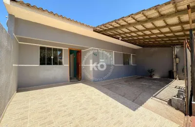 Casa com 1 suíte e 2 quartos à venda no jardim veneza em cascavel